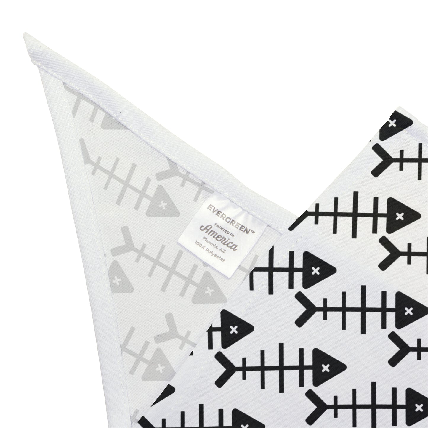 Fishbone Pet Bandana