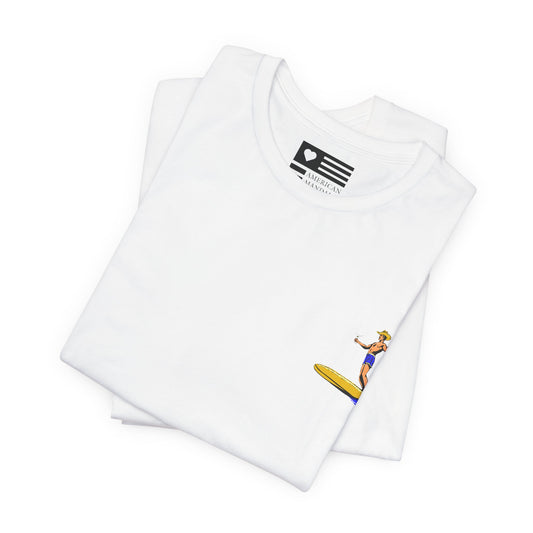 Surfing Cowboy Graphic Tee