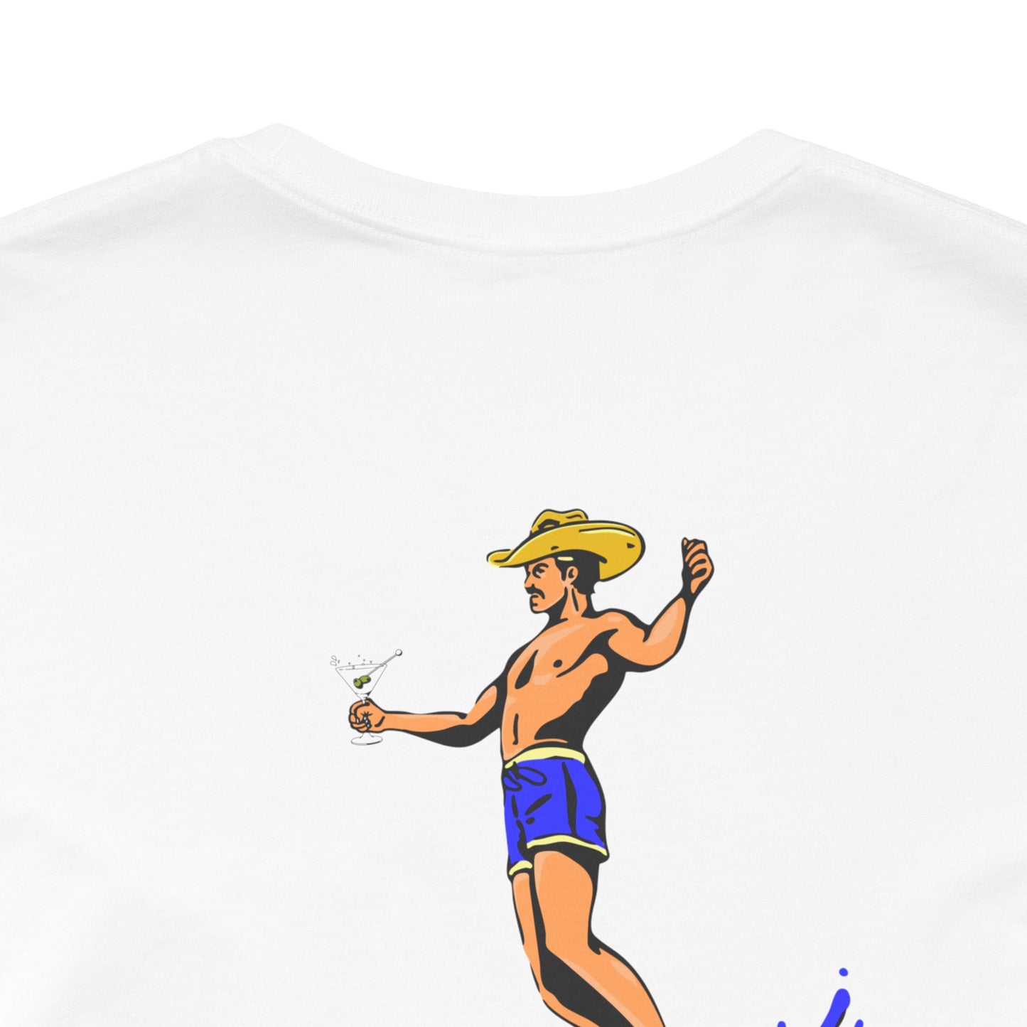 Surfing Cowboy Graphic Tee
