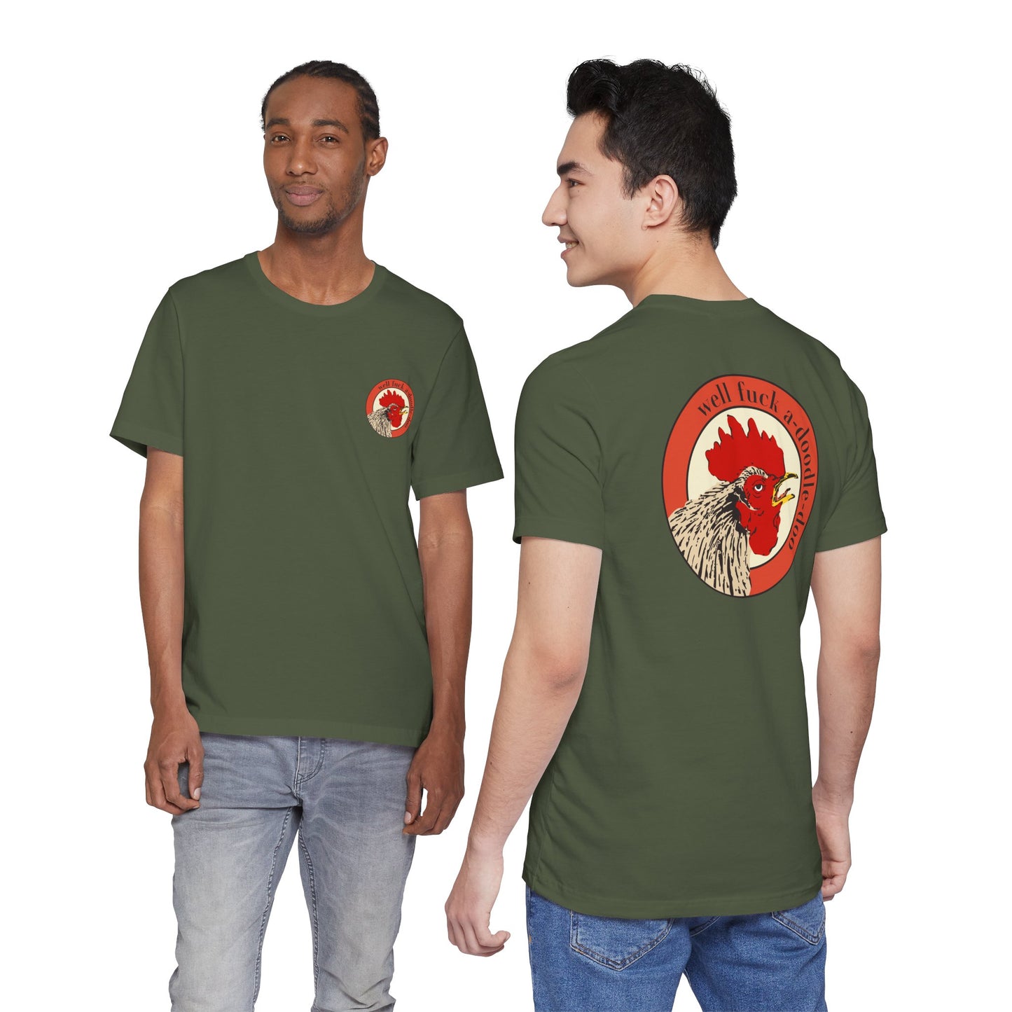 Vintage Rooster Unisex Tee