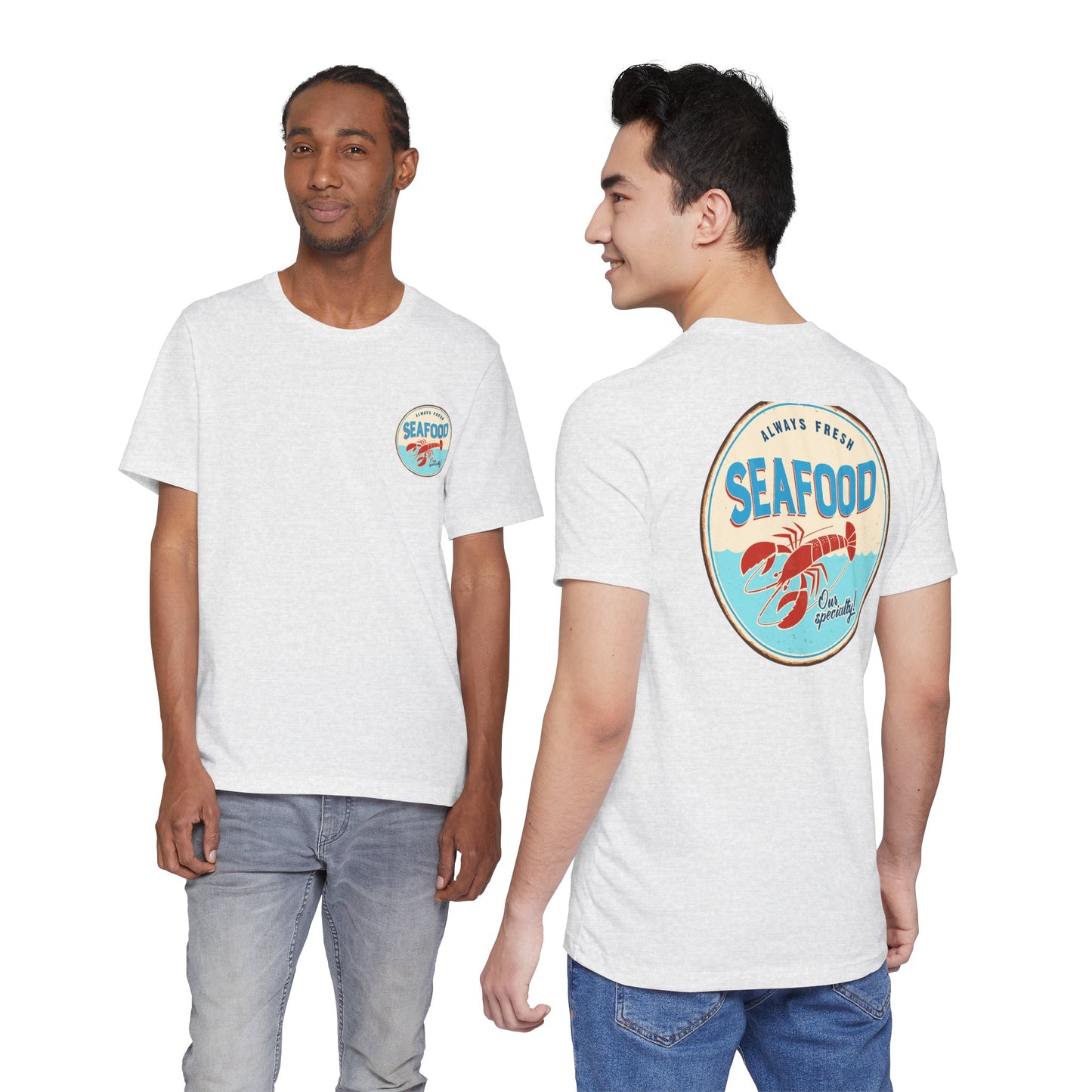 Seafood Shack Retro Graphic Tee