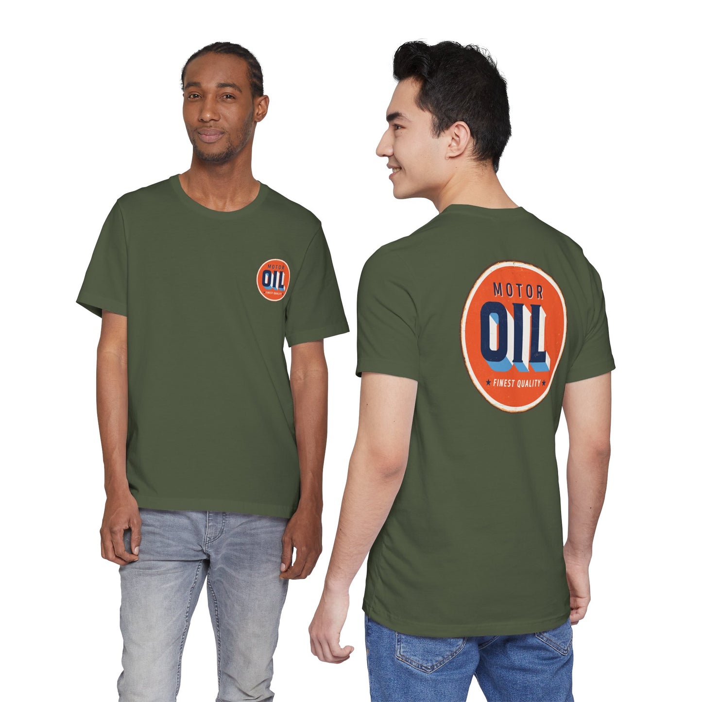 Vintage Motor Oil Unisex Tee