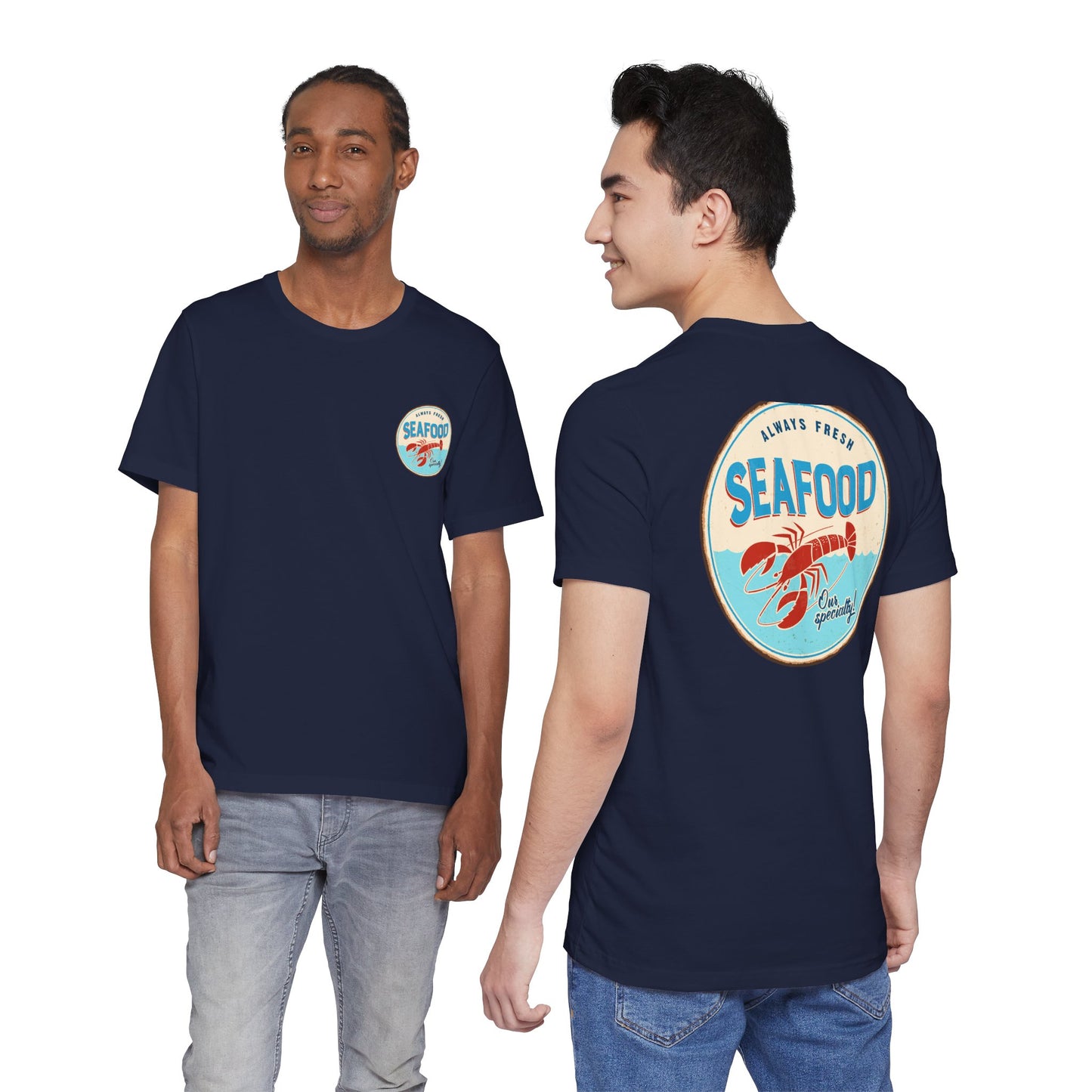Seafood Shack Retro Graphic Tee