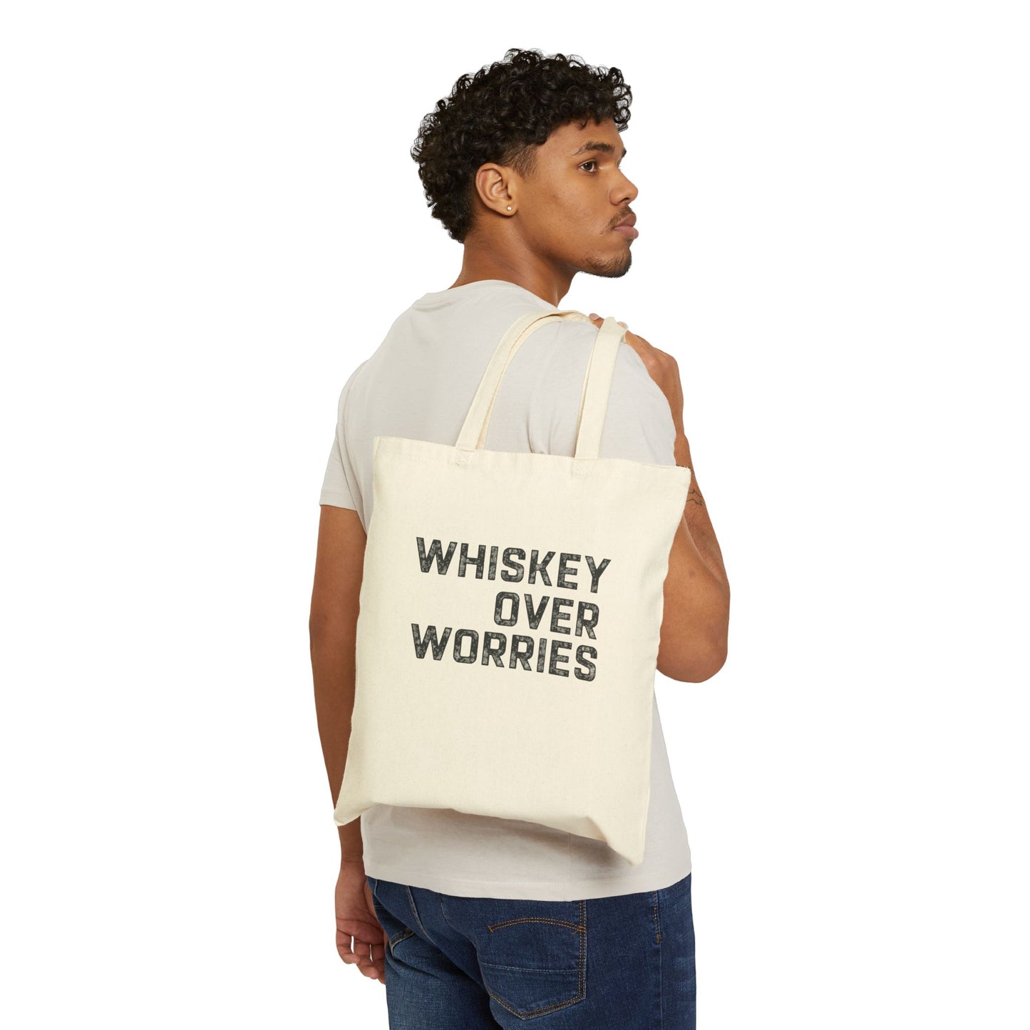 Whiskey Over Worries Tote