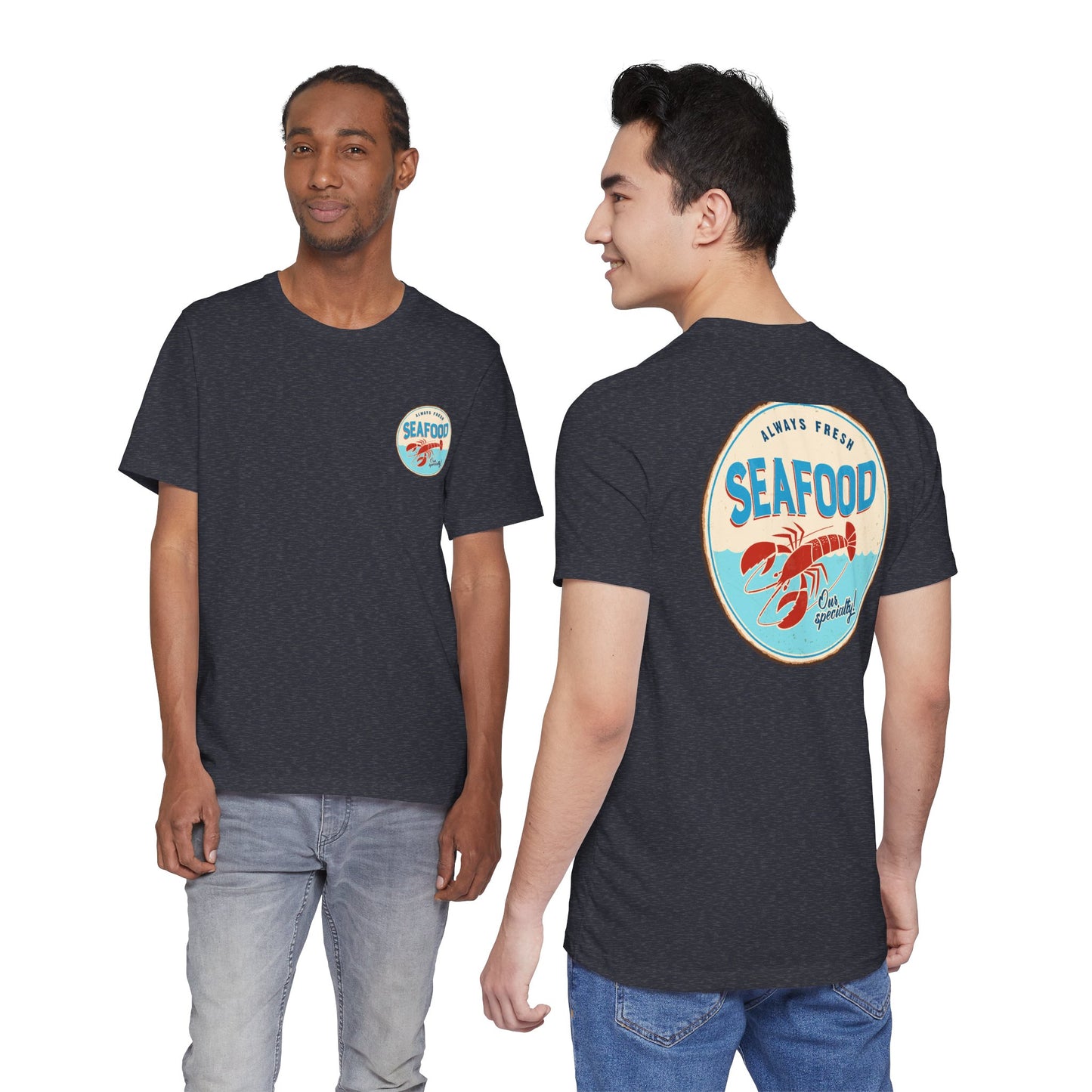 Seafood Shack Retro Graphic Tee
