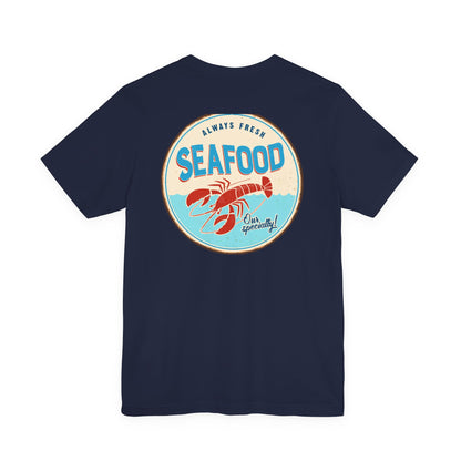 Seafood Shack Retro Graphic Tee
