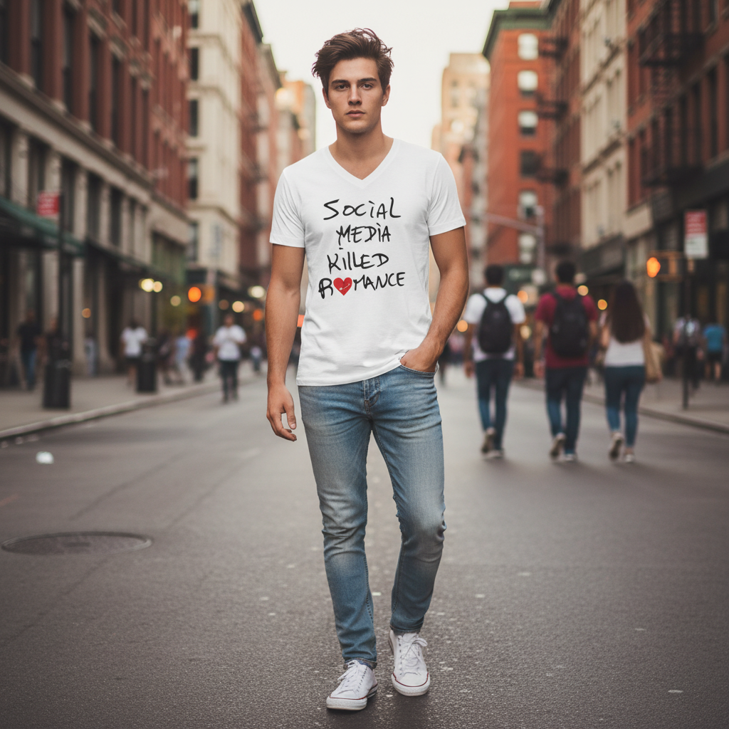 V-Neck Tee Lifestyle